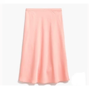 J. Crew Satin A-Linie Midirock Pull On Damen Small Pink Quiet Luxus Preppy - Bild 1 von 7