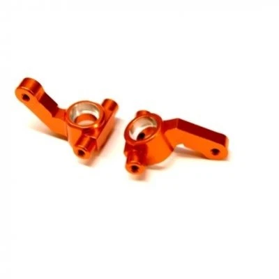 SPTSTC91417KO ALUMINUM STEERING KNUCKLES FOR TEAM ASSOCIATED DR10: ORANGE (2) - Image 1 of 1