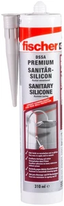 fischer Premium-Sanitärsilikon, Silikon zum Abdichten & Verfugen im Sanitär - Bild 1 von 5