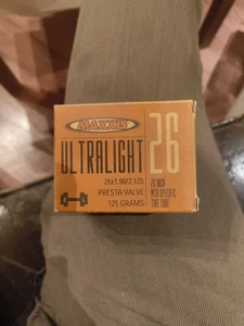 vintage Ultralight 26 Inch Tire Tube 125 Grams - Picture 1 of 4