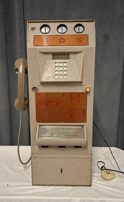 Telefono Pubblico Sip Gettone Moneta - Immagine 1 di 4