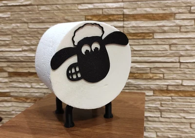 SCOTTY3D Shaun the sheep toilet roll holder