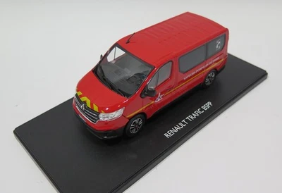ELIGOR, RENAULT Trafic BSPP Pompiers de Paris, échelle 1/43, ELI118011 - Photo 1/4