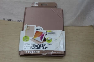 Tucano Milano Metal Folio Case for iPad 10.2" iPad Air 10.5" Gold Color - Picture 1 of 2