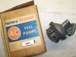 Rebuilt "AC" Fuel Pump: 1959 thru 63 Chevrolet 283 V8 - AC4661 - Picture 1 of 6