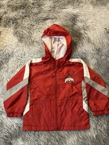 Boys kids sz 4T The Ohio State Hooded Zip Front Jacket - Picture 1 of 9
