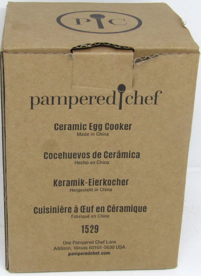 Керамическая микроволновая печь для яиц шеф-повара No1529 новая в коробке - Изображение 1 из 4