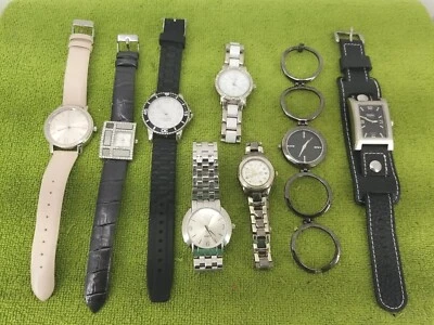 批量 8 件 女式 Fasion 腕表 Timex、Armitron + More 金属皮革 — 第 1/4 张图片