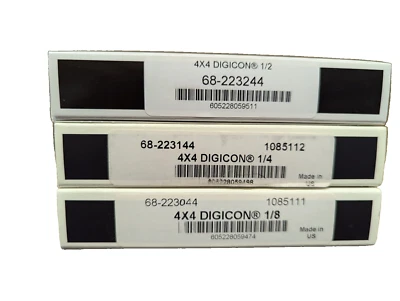 New Schneider Optics 4x4" Digicon 1/8, 1/4 & 1/2 Filter Set - 3 Filters - Image 1 of 4