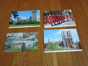 Postales del Reino Unido Stow on the Wold Yeoman Warders Abadía de Westminster Castillo de Warwick - Imagen 1 de 11