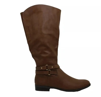 Botas Style & Co. Mujer Kindellp Bota Puntera Hasta la Rodilla, Bourbon, Talla 10 M Nuevas en Caja Foto 1 de 4