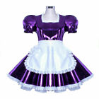 Maid Dress Lockable Satin French Maid Uniform #