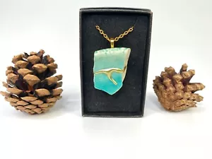 Kintsugi Gold Necklace - Picture 1 of 8