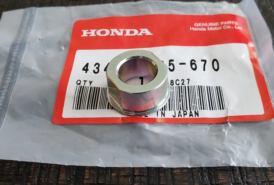 0650p1 OEM Honda Rear Brake Stay Pin Guide 43483-hb5-670