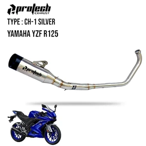 Protech Exhaust Pipe Motorcycle Yamaha YZF R125 Fullsystem - Picture 1 of 1
