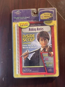 Quantum Leap Pad HARRY POTTER Interactive Book & Cartridge Making Movies NEW - Picture 1 of 2