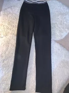 Misguided Leggings. Striped Waistband. size 4. New With Tags - Picture 1 of 3