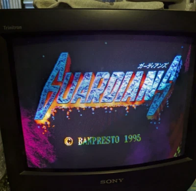 GUARDIANS / DENJIN MAKAI 2 - HORS SERVICE Jeu Arcade pcb Jamma Banpresto 1995 - Photo 1/4