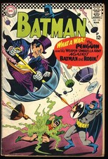 Batman #190 VG+ 4.5 Penguin Cover & Appearance 1967! Giella Art! DC Comics 1967