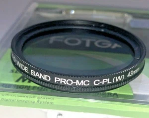 Fotga 43mm Pro1-D MC-C-PL(W) filter with case, made in Japan, good condition - Picture 1 of 7