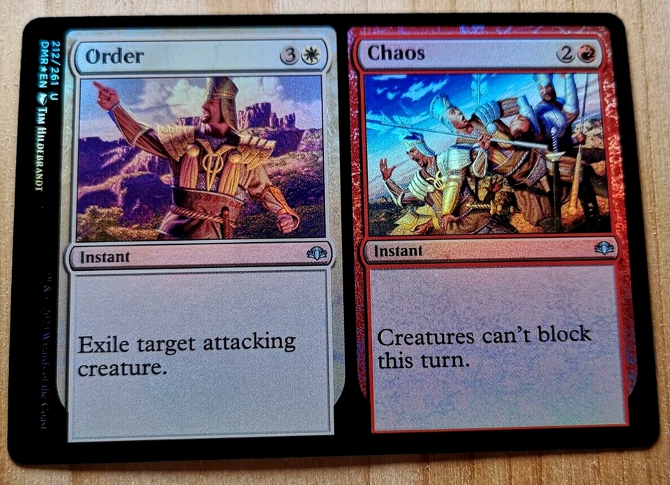 Order / Chaos - Foil - Dominaria Remastered - MTG - NM - EN - 212 - Image 1 of 1