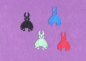 Tarjetas de álbum de recortes troquelados de insectos BUG # 1 - Imagen 1 de 1