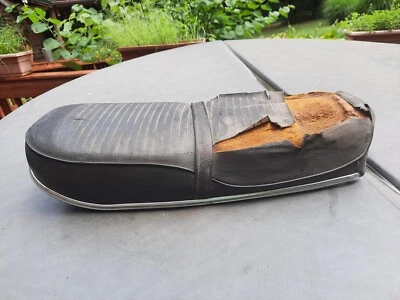 1974 1975 OEM YAMAHA RD125 SEAT RD 125 TWIN  - Image 1 of 4