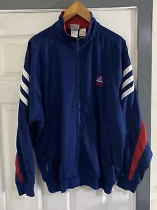 rare Vintage Adidas Sport 90s Herren Track Top Jacke Gr. L - Bild 1 von 8