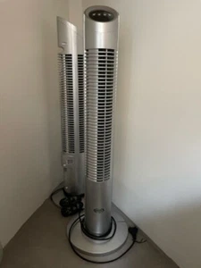 ARGO Aspire Tower-Ventilatore a torre domestico a Pavimento color Nero/Argento - Foto 1 di 3