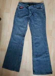 Motorcycle Harley Davidson Women Jeans Est 1903 S - Picture 1 of 10