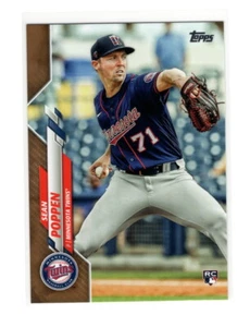 2020 Topps Gold Parallel Sean Poppen Rookie Minnesota Twins U-79 RC MINT /2020 - Foto 1 di 2
