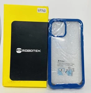 Robotek - iPhone 11 Pro - Rugged Full Body Case - Blue/Clear - Picture 1 of 1