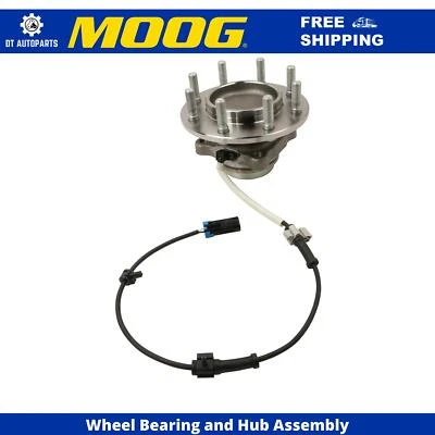 Conjunto de cojinete de rueda y buje delantero MOOG para Chevrolet Express 3500 2003-2017 Foto 1 de 4