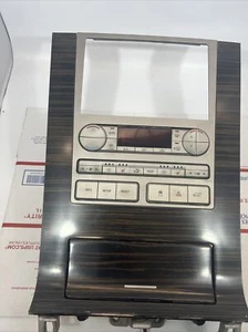 07 - 10 Lincoln Navigator Center Dash Trim Radio Climate Control Woodgrain. St1 - Picture 1 of 12
