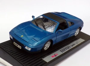 Maisto 1/24 Scale Model Car 31904 - 1990 Ferrari 248 TS - Blue - Picture 1 of 4
