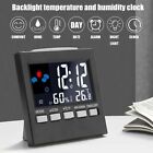 Thermometer LED Digital LCD Display Weather Alarm Clock Temperature Calendar