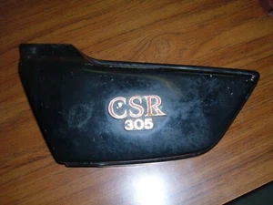 81 82 Kawasaki KZ 305 CSR Left Side Cover Panel AC227 - Picture 1 of 3