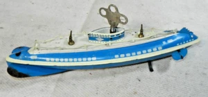 Wolverine Diving Submarine Clockwork Tinplate - Version w Railings Working (V) - Picture 1 of 9