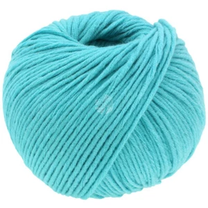 Wolle Kreativ! Lana Grossa - Cotton Light Fb. 13 türkis 50 g - Bild 1 von 1