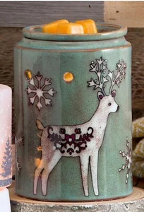 Winter Stag Scentsy Warmer ~ Retired ~ NEW - Picture 1 of 5