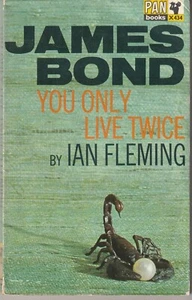 James Bond Novel: Ian Fleming "You Only Live Twice" Pan 1966 - Picture 1 of 3