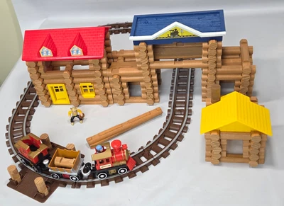Lincoln Logs Redwood Junction exclusivo de Amazon K'nex original Foto 1 de 4