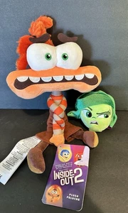Plüsch Disney Parks Angst Inside Out 2 | Neu mit Etikett & Ekel Stirnband - Bild 1 von 6