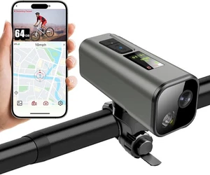 Action Camera 4K 30fps with GPS Tracker, Wireless Bike Camera, Cycling      4250 - Picture 1 of 12