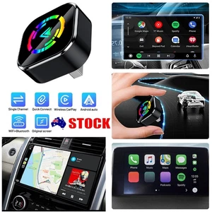 USB Wireless CarPlay Adapter For iPhone A pple Wireless Carplay Dongle Plug Play - Picture 1 of 12