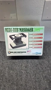Medi-Rub 2000 Plus 2 Speed FULL BODY MASSAGER Green Pad USA EXCELLENT CONDITION - Picture 1 of 8