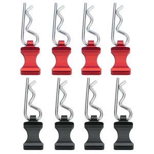 4pcs R-type Body Shell Clip Pin Mount For RC 1:6 Axial SCX6 AXI05000 Crawler a - Picture 1 of 8