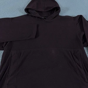 VINTAGE Patagonia Hoodie Herren Large weinrot Micro D-Luxe Fleecepullover 90er USA - Bild 1 von 9