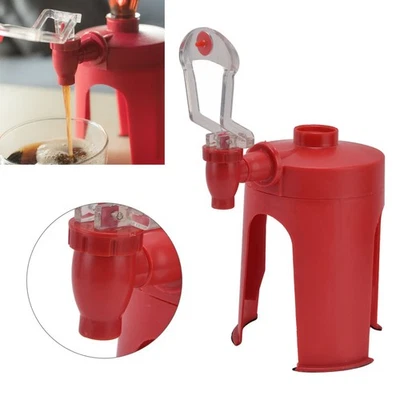 Dispensador de agua mini automático rojo al revés fuente de bebida para el hogar Travellin Foto 1 de 4