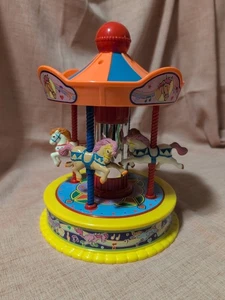 Vintage 1991 Redbox Carousel Gerda On Little Big Top Wind Up Music Action 23137 Rare - Bild 1 von 17